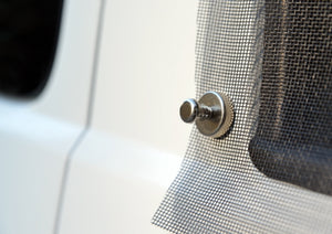 Insect Screen for Side Windows including 5 magnets - per side