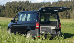 VanEssa mobilcamping Rear Kitchen System & Sleep System for Marco Polo