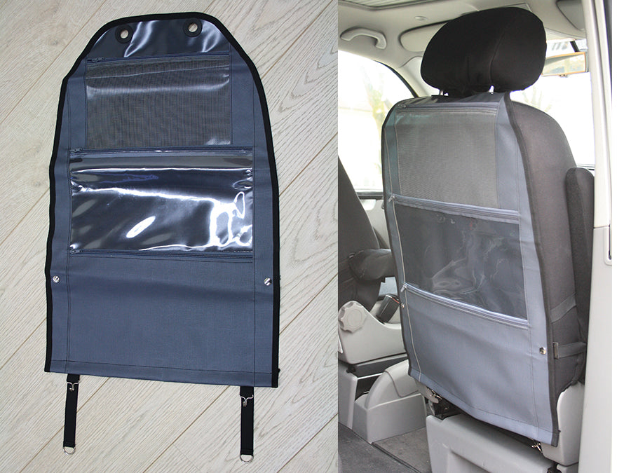 Mercedes Benz Marco Polo Basic 3-pocket Rear Seat Bag - Dark Grey